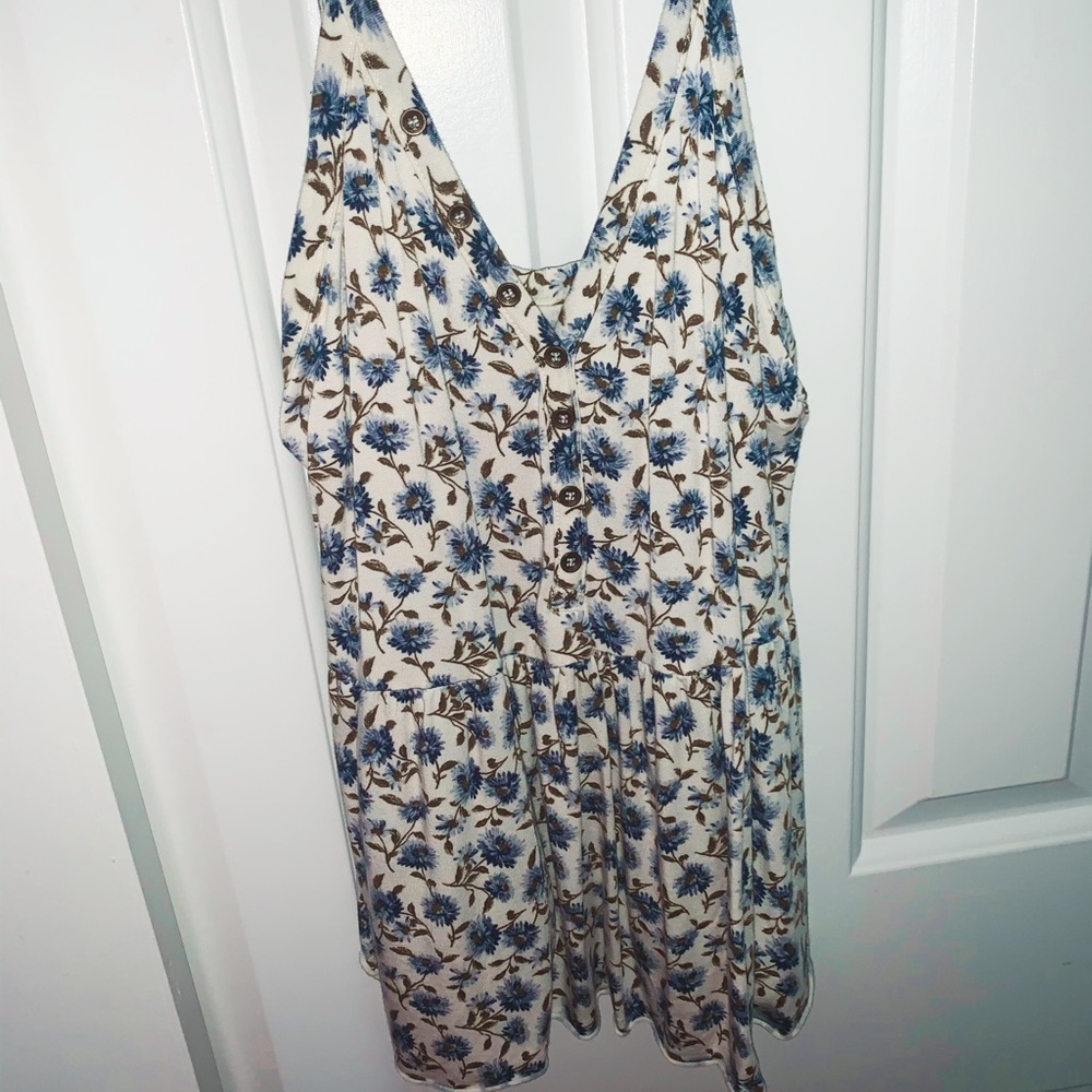 floral tank top